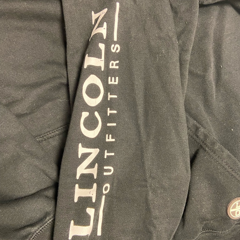Never Worn Lincoln Outfitters Black Hoodie - Picture 4 of 4